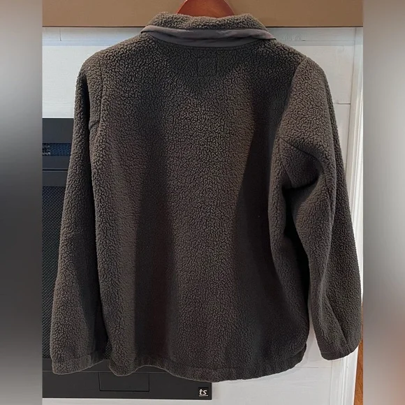 Vuori Brown Teddy Jacket - Picture 6 of 6